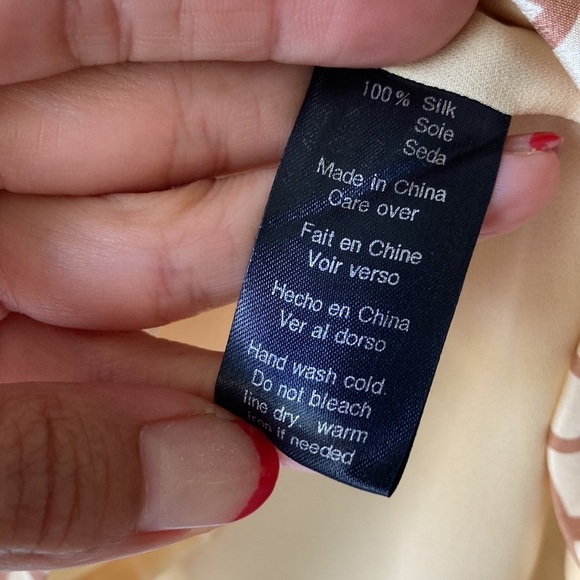 Haltson Lifestyle Silk Grid Blouse - Picture 7 of 8